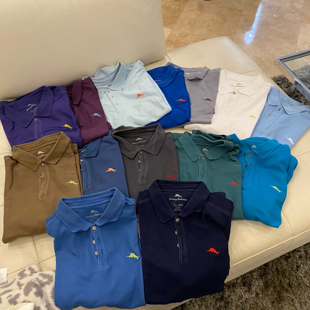 Tommy Bahama polo shirts